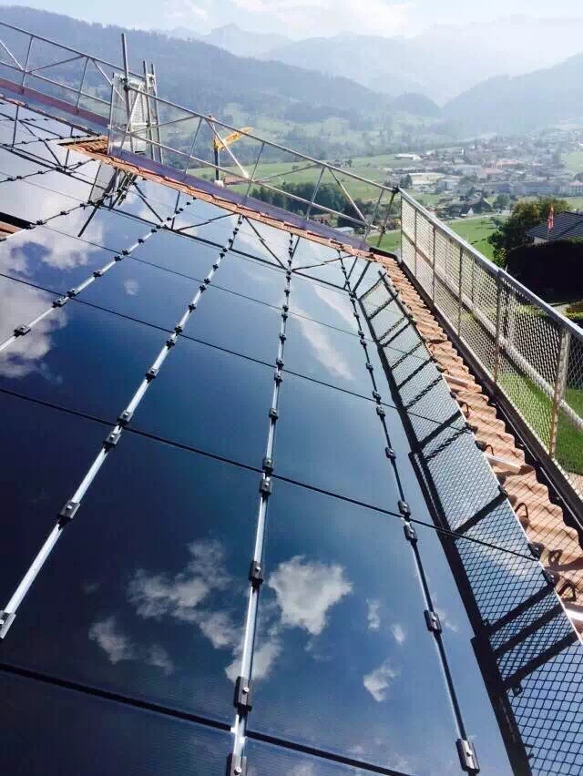 上海青浦别墅屋顶光伏发电8KW安装案例 